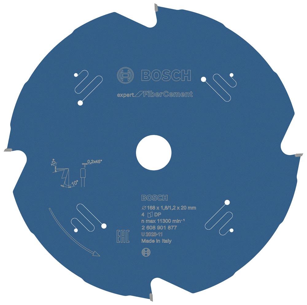 Kreissägeblatt Expert for Fiber Cement 168x20x1,8/1,2 mm T4 Kreissägeblatt Expert for Fiber Cement 168x20x1,8/1,2 mm T4