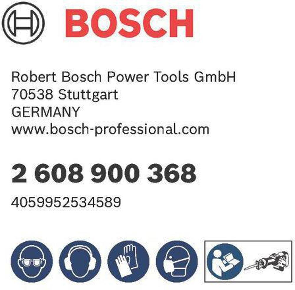 Säbelsägeblatt Expert Thick Tough Metal Länge 225 mm Breite 25 mm Zahnteilung TPI 8 3 mm S-Schaft 1 Stück / Karte