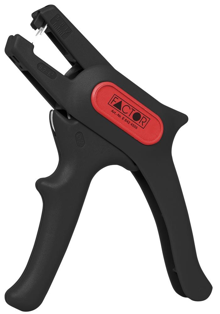 Abisolierzange 0,2 - 6,0 mm mm mit Automatik und Seitenschneider Abisolierzange 0,2 - 6,0 mm mm mit Automatik und Seitenschneider