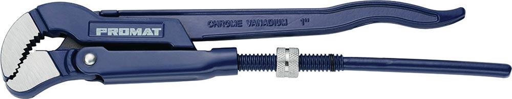 Eckrohrzange Gesamtlänge 330 mm Spannweite 0-40 mm für Rohre 1