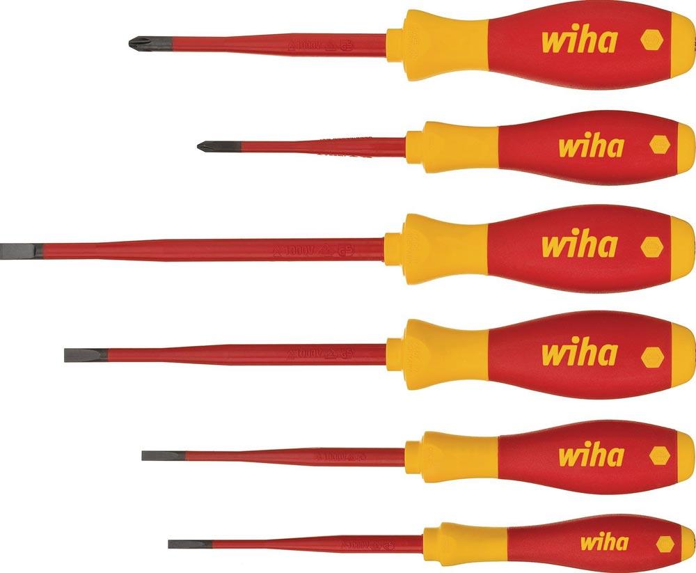 Schraubendrehersatz 3201 K6 6-teilig Schlitz / PH slim fix VDE Schraubendrehersatz 3201 K6 6-teilig Schlitz / PH slim fix VDE
