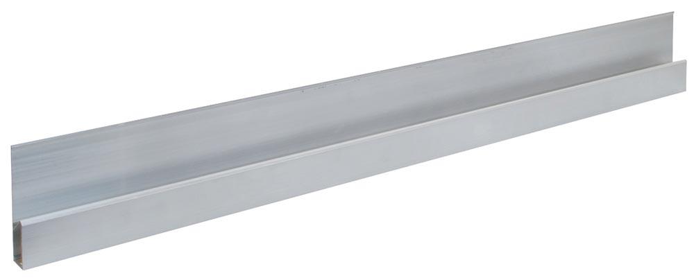 Alu h-Kartätsche Länge 1200 mm m. Verstärkungswulst Aluminium 1,6 mm Alu h-Kartätsche Länge 1200 mm m. Verstärkungswulst Aluminium 1,6 mm
