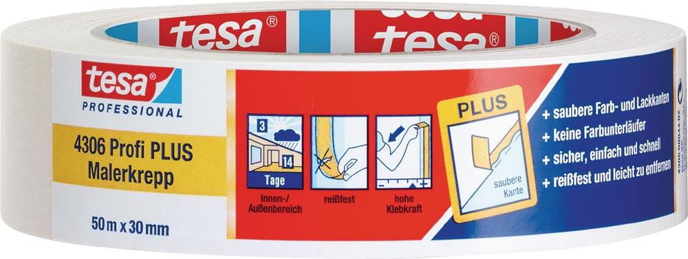Feinkrepp-Abdeck-Klebeband tesakrepp4306