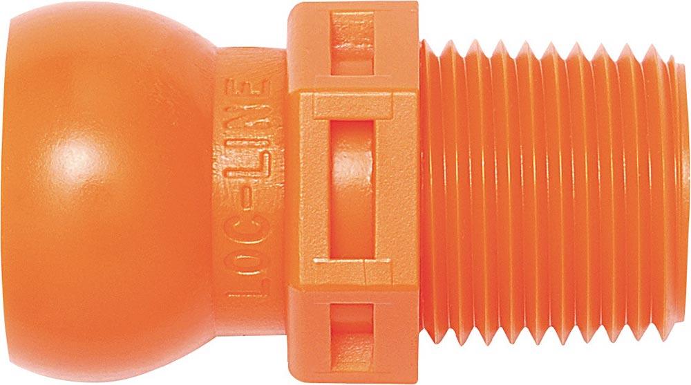 Gewindenippel Größe 1/2  NPT R 3/8 Beutel mit 4 Stück