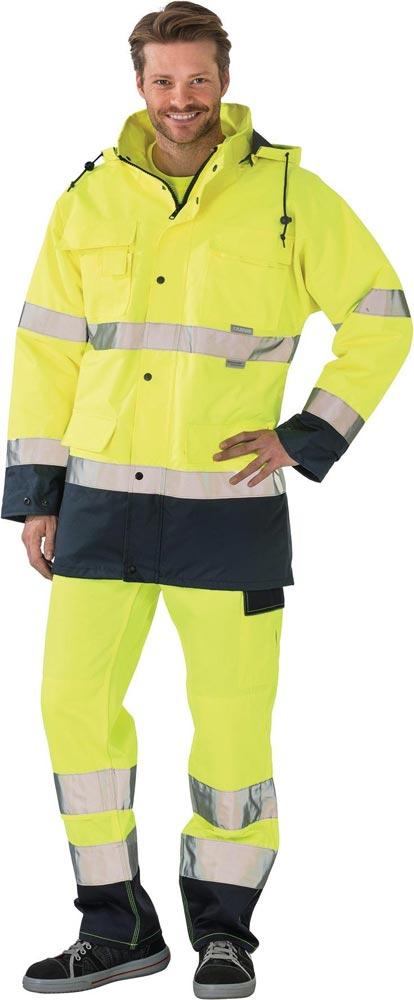 Warnschutzparka Größe M gelb/marine Warnschutzparka Größe M gelb/marine