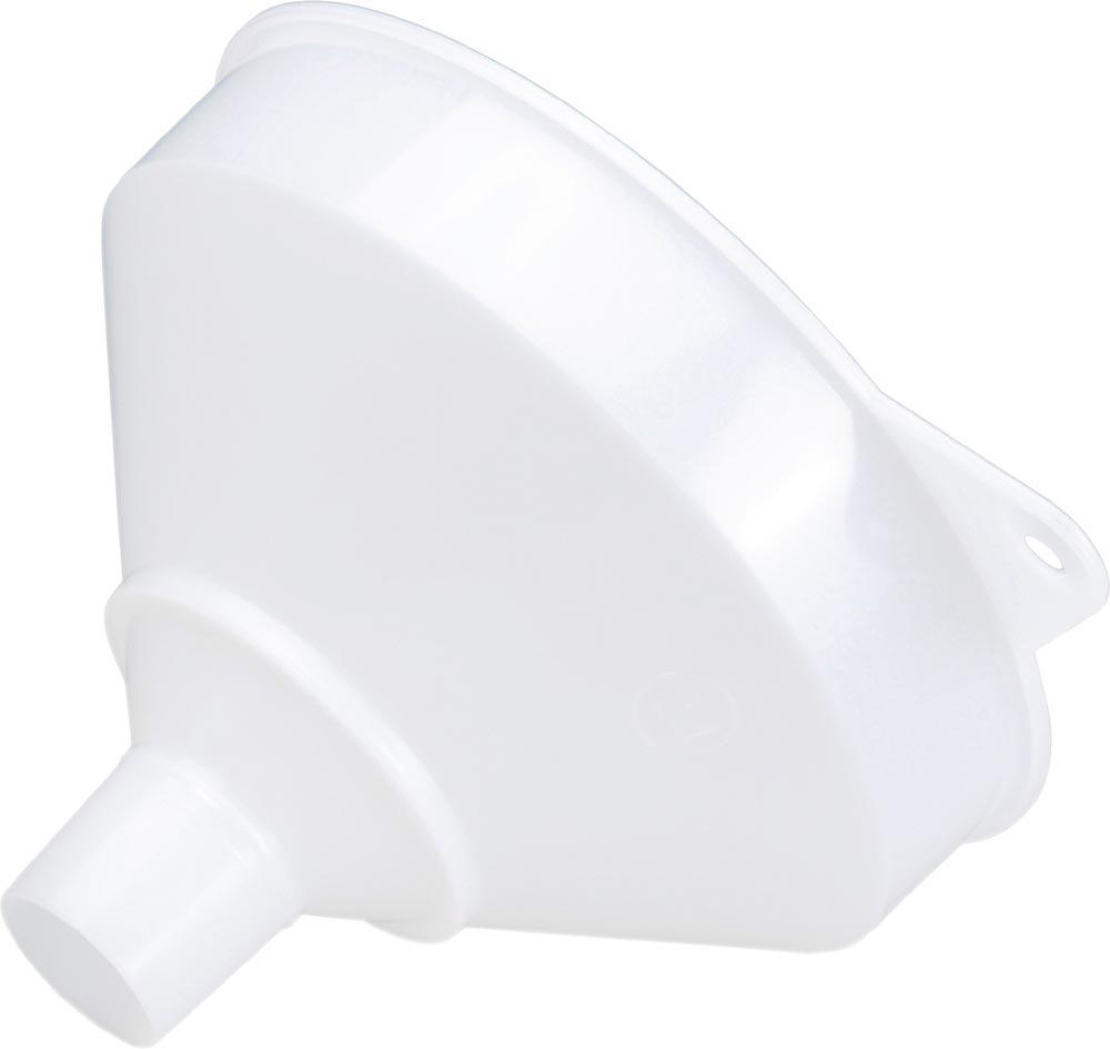 Trichter Ø 253/50 mm Höhe 190 mm HD-Polyethylen natur mit Sieb und Überlaufrand