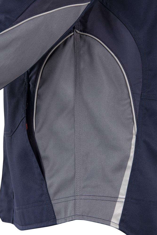 Herren Bundjacke Iron, Farbe grün/warngelb, Gr. M (46/48)