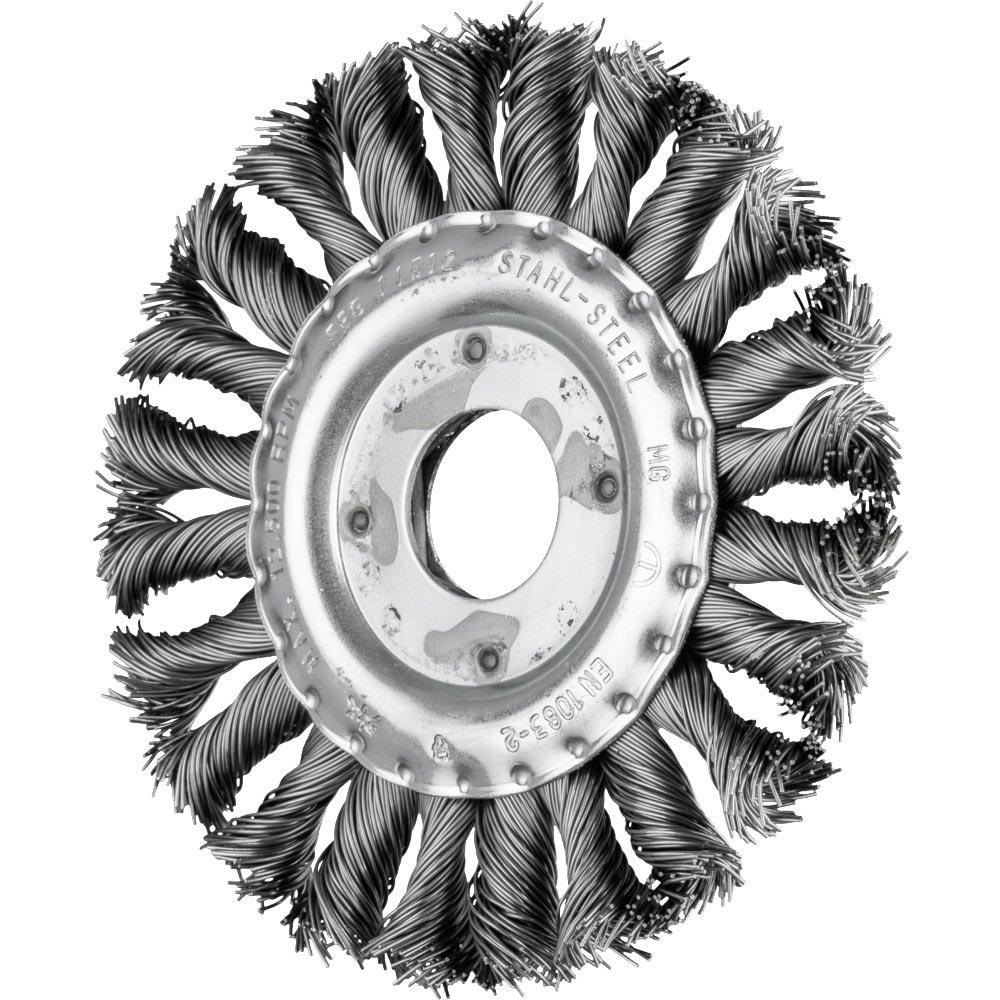 Rundbürste RBG 11512/22,2 CT ST 0,50 Ø 115 mm Drahtstärke 0,5 mm Stahl 12 mm 12500 min- Rundbürste RBG 11512/22,2 CT ST 0,50 Ø 115 mm Drahtstärke 0,5 mm Stahl 12 mm 12500 min-