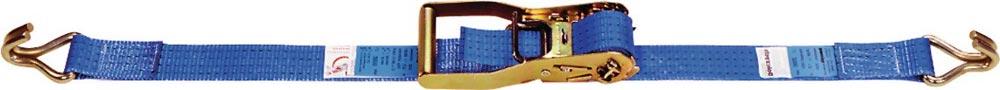 Zurrgurt DIN EN 12195-2 Länge 10 m Breite 50 mm mit Ratsche + Spitzhaken LC U 4000 daN Zurrgurt DIN EN 12195-2 Länge 10 m Breite 50 mm mit Ratsche + Spitzhaken LC U 4000 daN