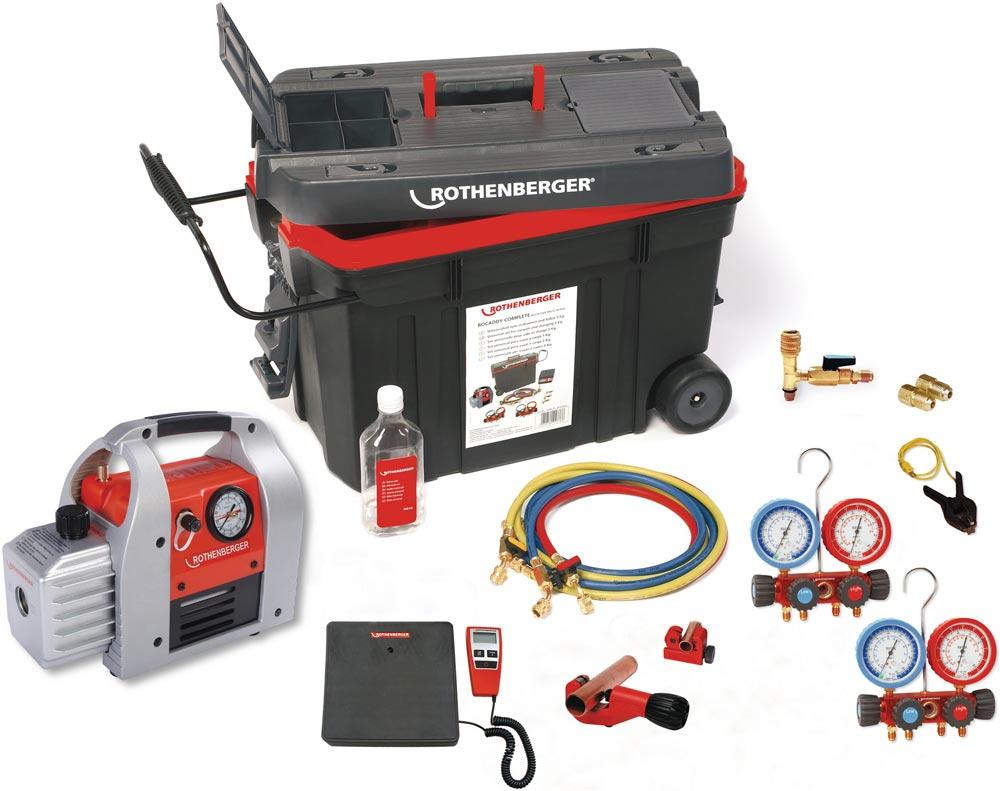 Kälte/Klima-Komplettset ROCADDY 120 R32 DIGITAL bis 1 3/8  6-35 mm 230 V50 Hz Kälte/Klima-Komplettset ROCADDY 120 R32 DIGITAL bis 1 3/8  6-35 mm 230 V50 Hz