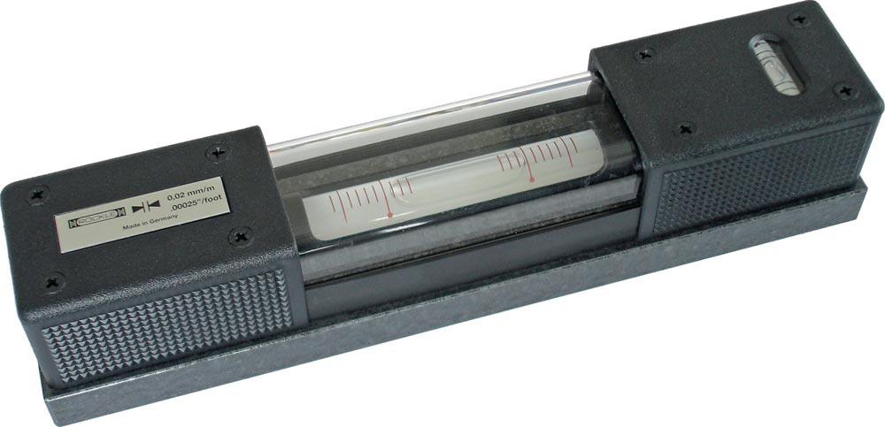 Horizontalwasserwaage DIN 877 Genauigkeit 0,02 mm/m 0,12 mm/m 160 x 42 x 42 mm Horizontalwasserwaage DIN 877 Genauigkeit 0,02 mm/m 0,12 mm/m 160 x 42 x 42 mm