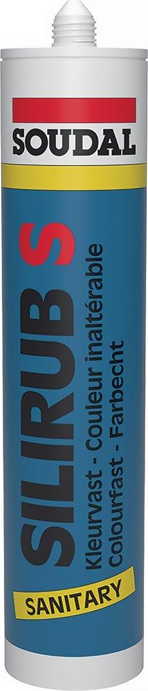 Sanitärsilikon Silirub S transparent 300 ml Kartusche