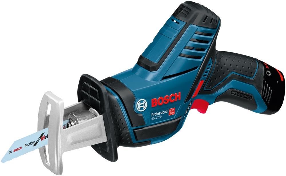 BOSCH Akku-Säbelsäge GSA 12V-14, 2x (3,0 Ah) in L-Boxx