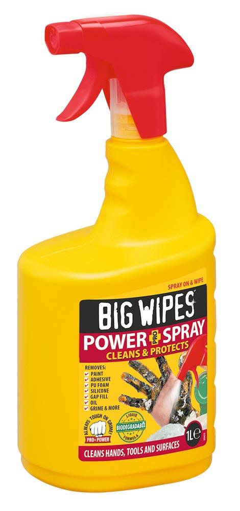 Reinigungsspray BIG WIPES Power Spray, 1 l-Flasche