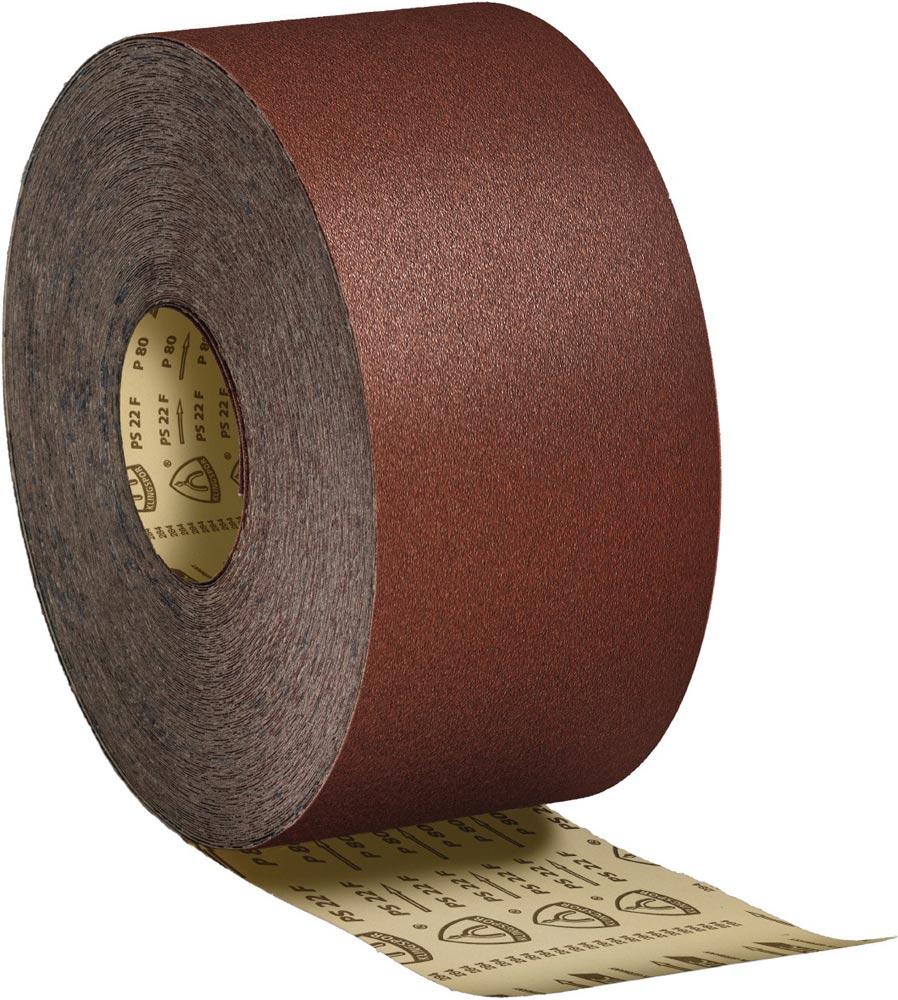 Schleifpapierrolle PS 22 F ACT 115 mm Körnung 100 für Holz/Farbe Korund Schleifpapierrolle PS 22 F ACT 115 mm Körnung 100 für Holz/Farbe Korund