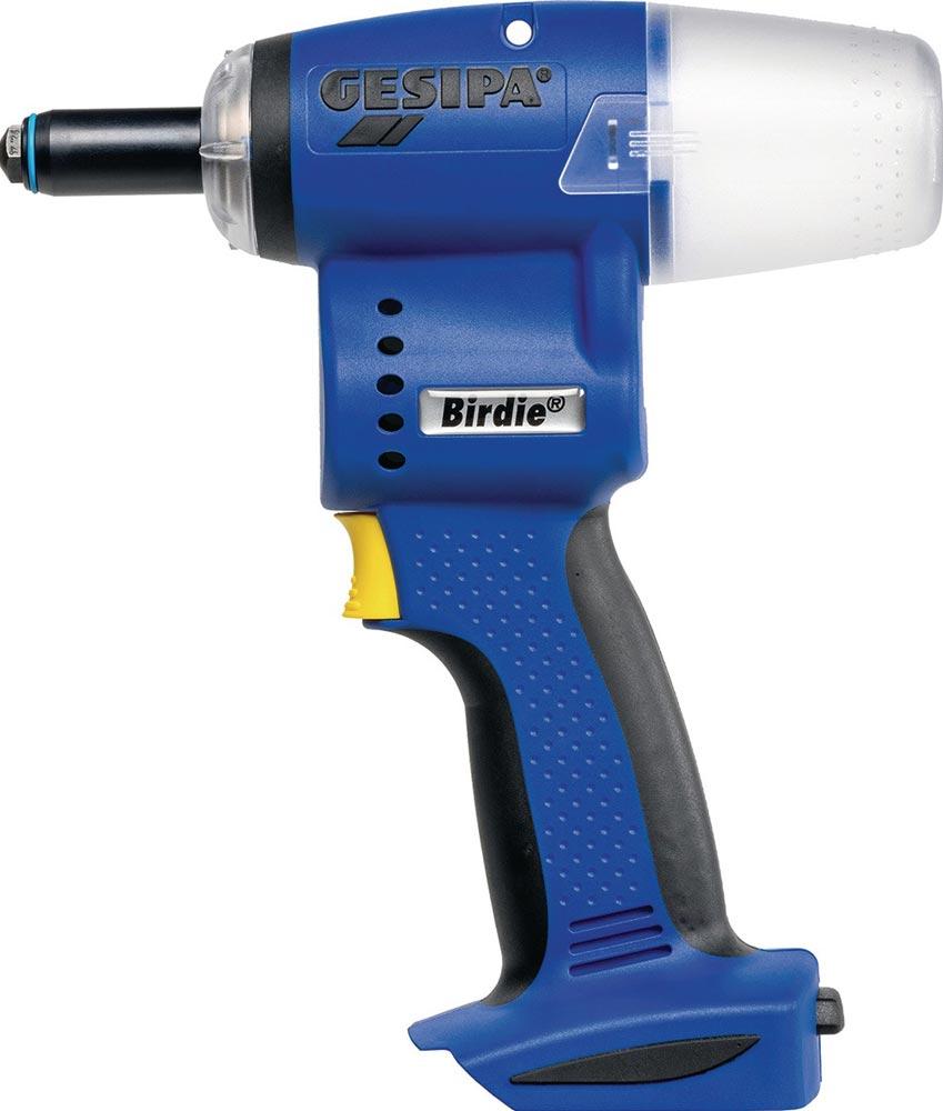 Akku-Blindnietsetzgerät Birdie® 5-teilig 10000 N im Karton