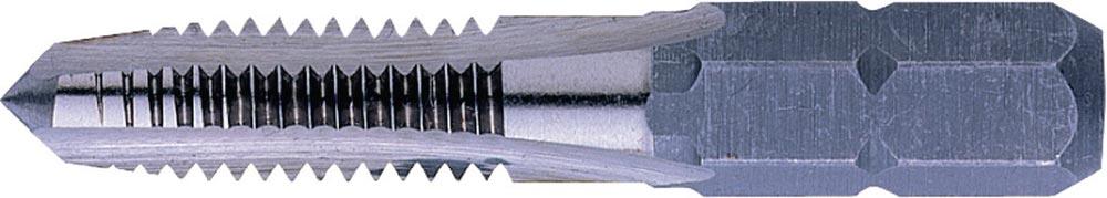 Einschnittgewindebohrer HSSG 1/4  6KT-Bit M6x18 mm