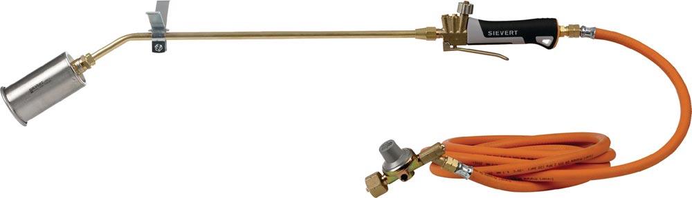 Propananwärmbrennerset Pro 88 HBS 3460-60/850 mm mit Druckminderer manuelle Zündung 5 m