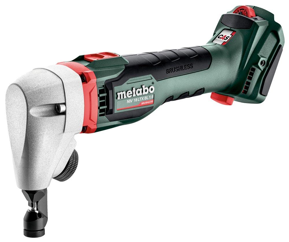 METABO Akku-Blechnibbler NIV 18 LTX BL 1.6 in metaBOX (ohne Akku/Ladegerät)