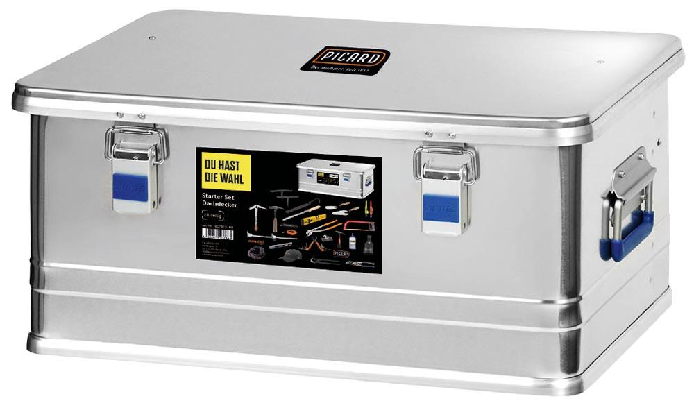 Dachdecker Starter-Set 28tlg. in Aluminium-Box