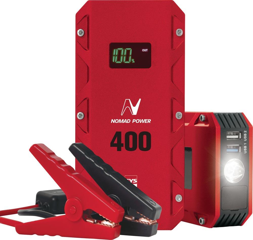 Lithium Booster NOMAD POWER 400 Ladespannung 12 V Startstrom 500 A