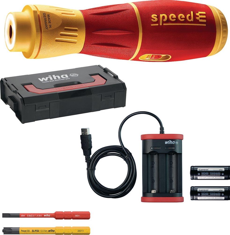 Schraubendreherset speedE® II electric 6-teilig Akku Schlitz/(+/-Schlitz/PZD) Schraubendreherset speedE® II electric 6-teilig Akku Schlitz/(+/-Schlitz/PZD)