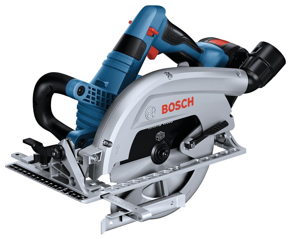 BOSCH Akku-Kreissäge GKS 18V-70 L (2xPC 5.5Ah GAL 1880 CV L)