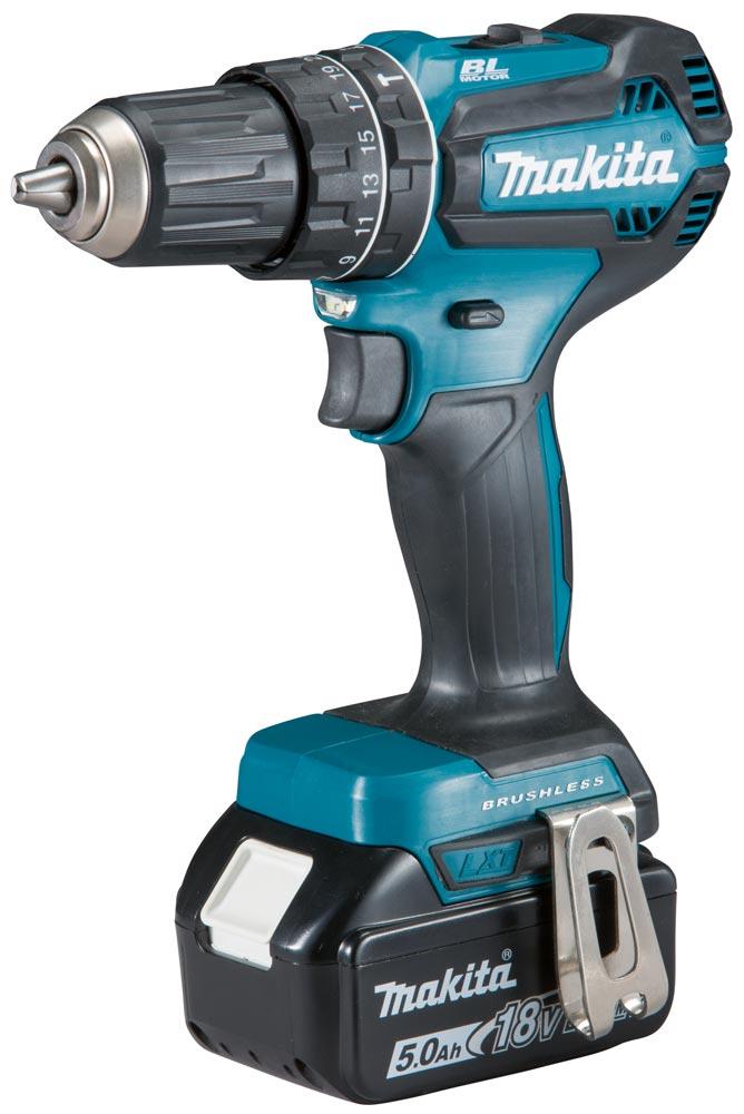 MAKITA Akku-Schlagbohrschrauber 18 V DHP485RTJ im MAKPAC