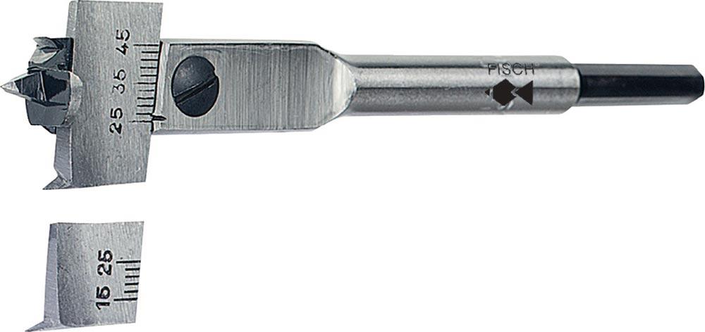 Zentrumbohrer Type 0500 Bohr-Ø 15 - 45 mm Länge 130 mm Schaft 6-kant Zentrumbohrer Type 0500 Bohr-Ø 15 - 45 mm Länge 130 mm Schaft 6-kant