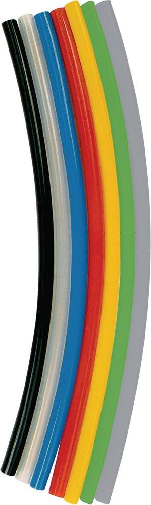 Druckluftschlauch PUR Innen-Ø 4 mm Außen-Ø 6 mm Länge 25 m blau Rolle a 25 m