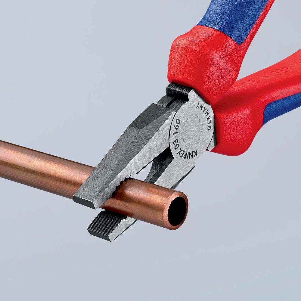 Kombizange Länge 160 mm poliert Comfort-Griffe