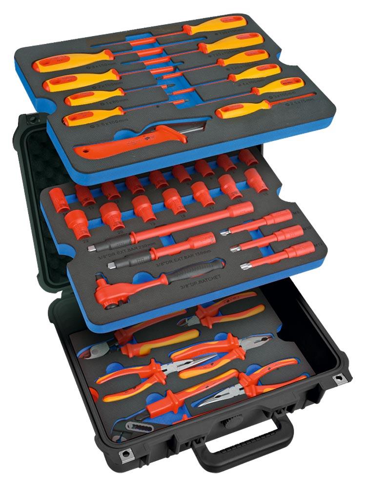 VDE-Werkzeugsatz 50-tlg.
