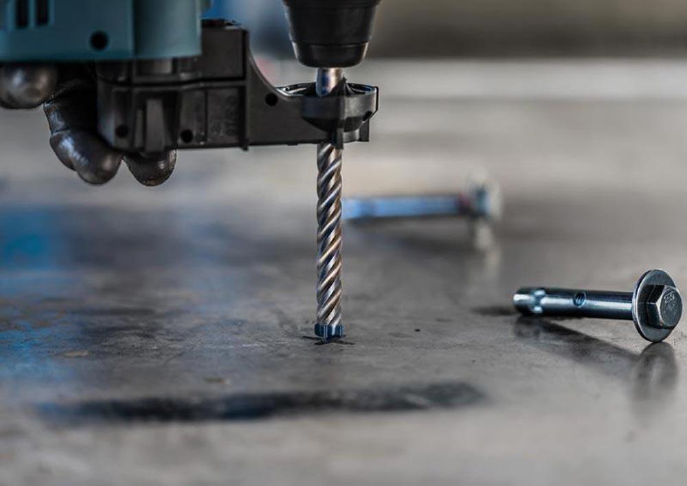 Hammerbohrer-Satz Expert SDS plus-7X 5- teilig SDS Plus Kunststoffkassette mit Euroloch