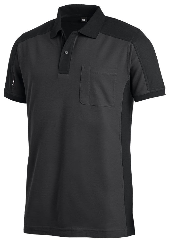 Poloshirt KONRAD Größe XL anthrazit/schwarz