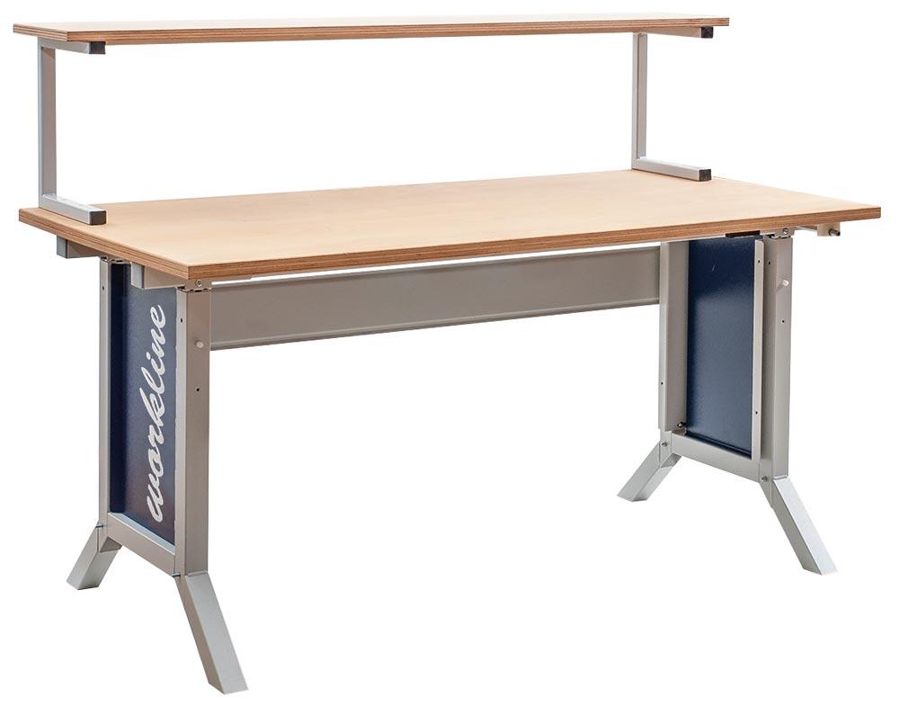 Tischaufsatz, 3. Ebene aus Buche-Multiplexplatte, BxTxH 1500x260x300 mm