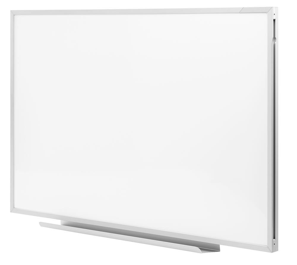 Whiteboard für Wandschienensystem, BxH 1500x1000 mm