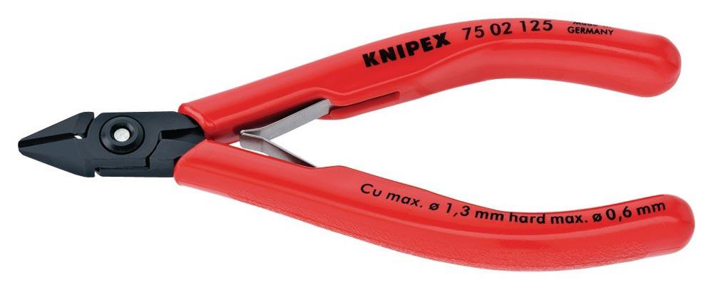 Elektronik-Seitenschneider Länge 125 mm Form 1 Facette ja