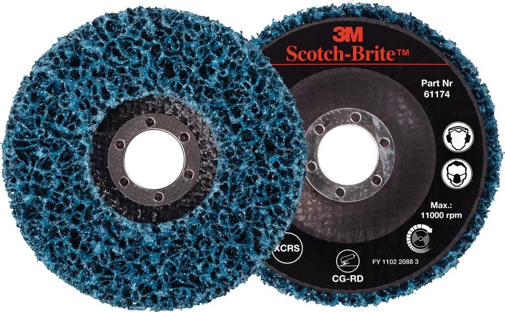 Grobreinigungsscheibe CG-RD Ø115x22mm extra coarse Bohrung 22,23 mm Grobreinigungsscheibe CG-RD Ø115x22mm extra coarse Bohrung 22,23 mm