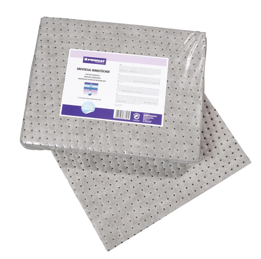 Universalbindetücher Länge 40 cm Breite 50 cm 4 x 25 Tücher Karton