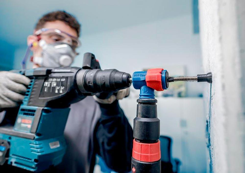 Hammerbohrer-Set EXPERT SDS Clean plus-8X Nenn-Ø 8,0 mmL.225 mm Arbeitslänge 100 mm