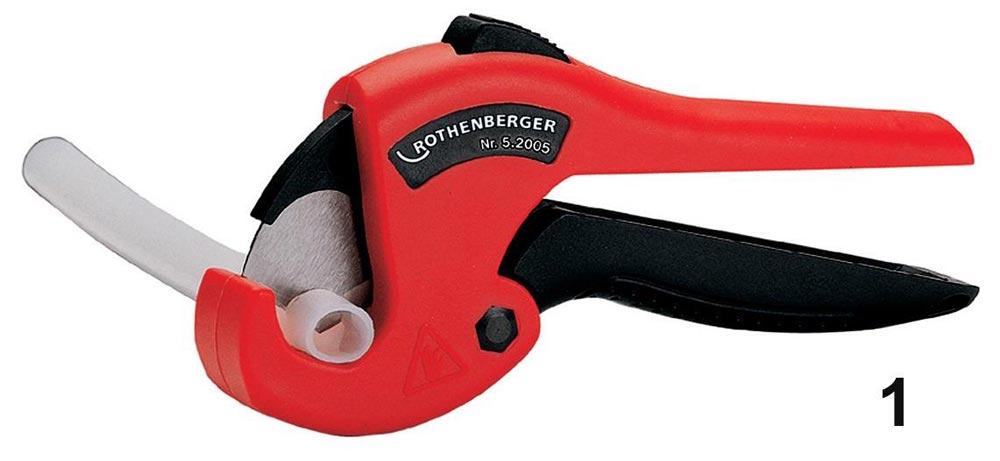 Kunststoffschere ROCUT® PS 35 6 - 35 mm PP/PE/PB/PEX/PVDF