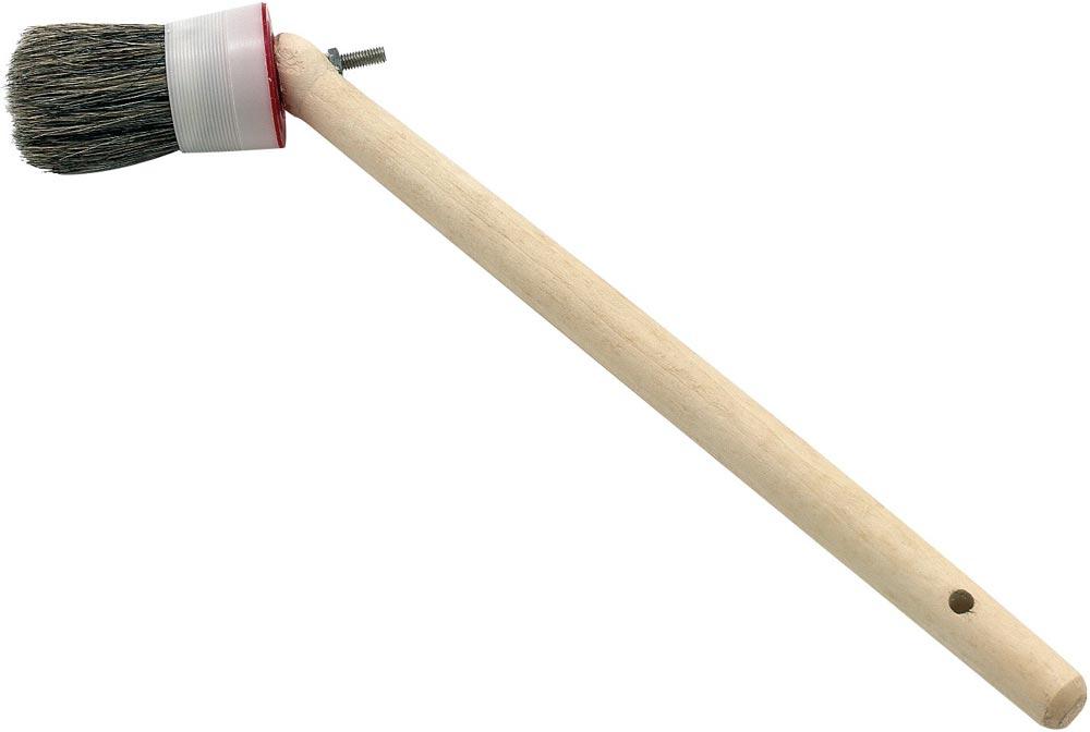 Winkelpinsel Größe 14 mm Ø 50 mm graue Mischborste Kunststofffassung Winkelpinsel Größe 14 mm Ø 50 mm graue Mischborste Kunststofffassung