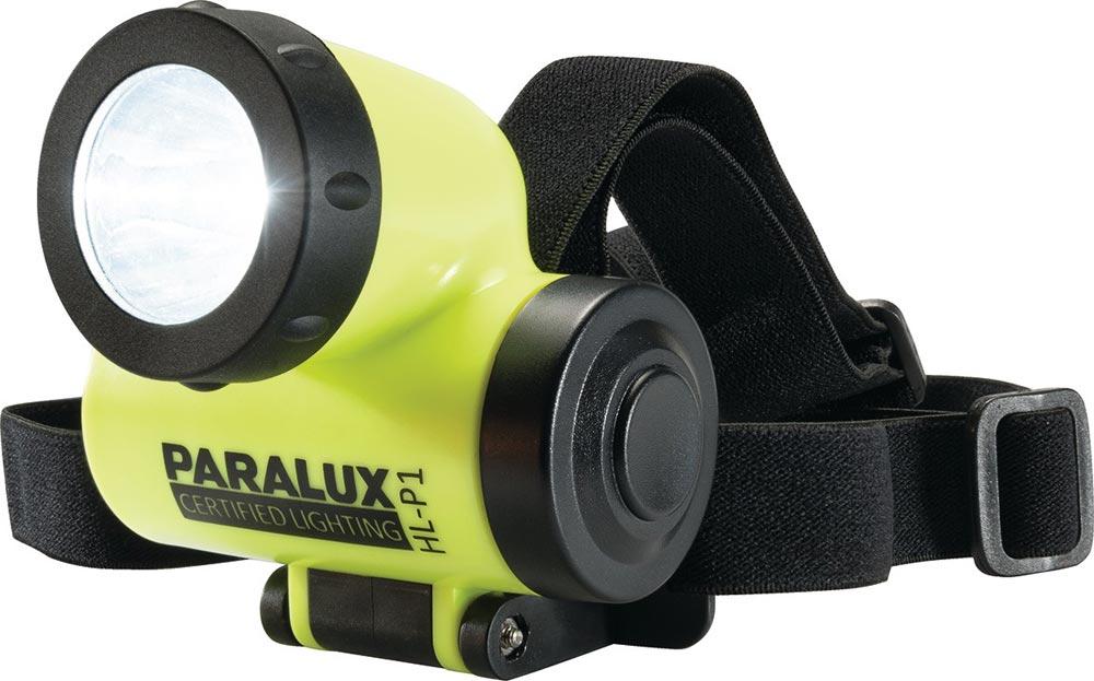 LED-Kopfleuchte PARALUX® HL-P1 für Batterien 4xAAA Micro 5 W