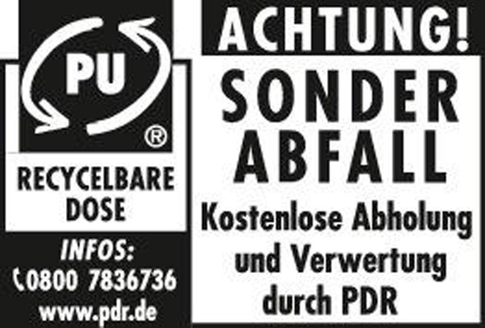 1K-Montageschaum FF197 880 ml B1 grau mit Einweghandschuhen Dose