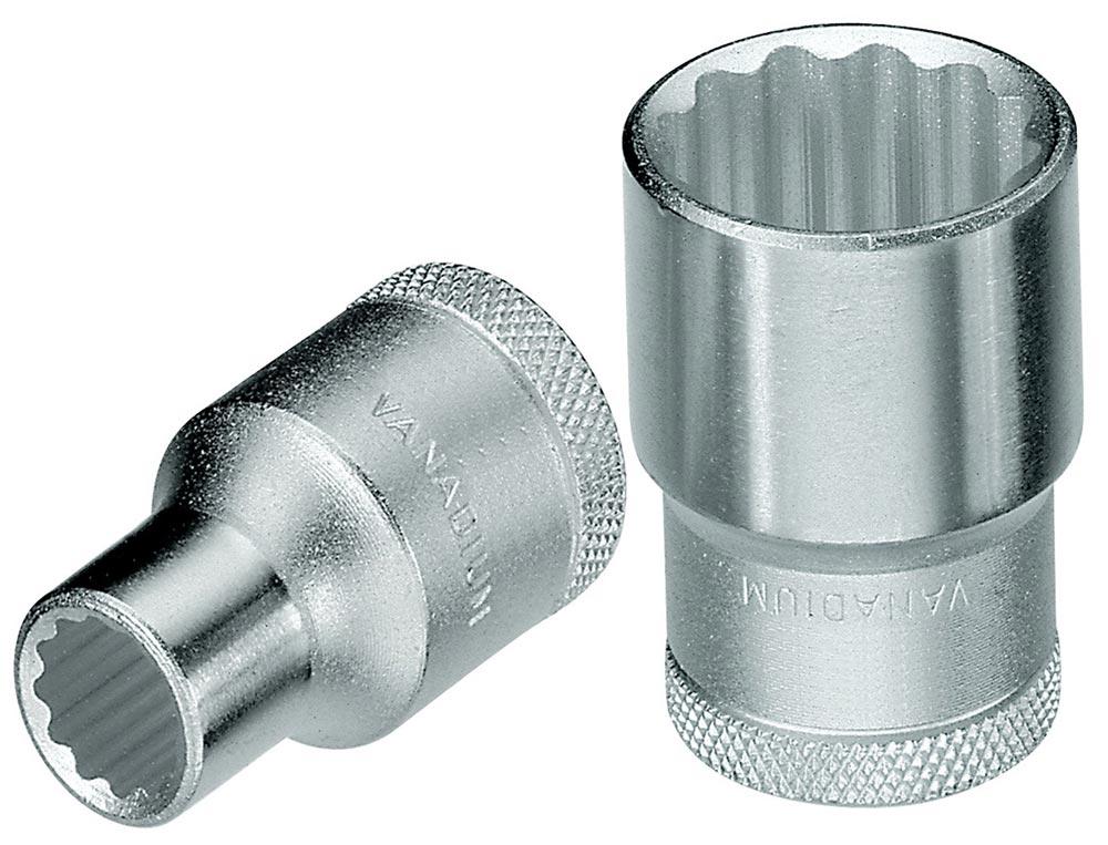 Steckschlüsseleinsatz D 19 1/2  12-kant Schlüsselweite 1,1/16  Länge 41,5 mm Steckschlüsseleinsatz D 19 1/2  12-kant Schlüsselweite 1,1/16  Länge 41,5 mm