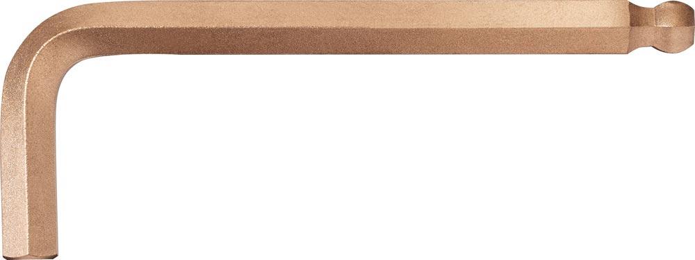 Sechskantwinkelschraubendreher Schlüsselweite 10 mm funkenfrei 115 x 40 mm