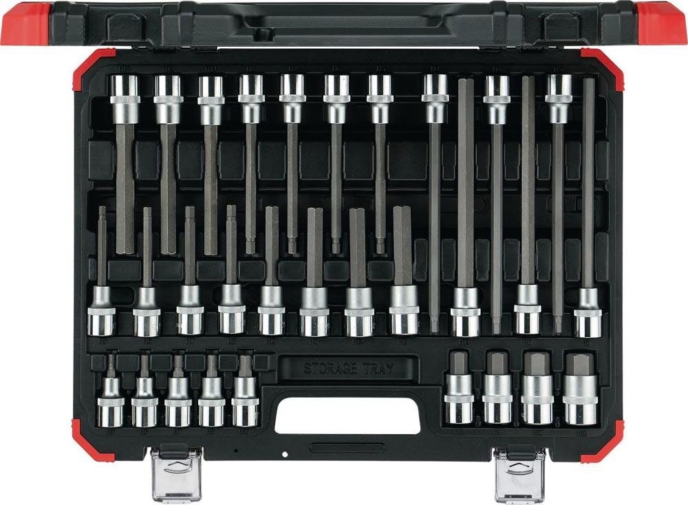 Steckschlüsselsatz R6800 3030 30-teilig 1/2  5 - 19 mm für Innen-6-kant Steckschlüsselsatz R6800 3030 30-teilig 1/2  5 - 19 mm für Innen-6-kant
