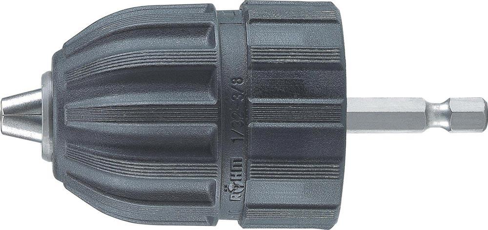 Schnellspannbohrfutter EXTRA80-RV Spann-Ø 1-10 mm 1/4 Hex für Rechts- und Linkslauf Kunststoff Schnellspannbohrfutter EXTRA80-RV Spann-Ø 1-10 mm 1/4 Hex für Rechts- und Linkslauf Kunststoff