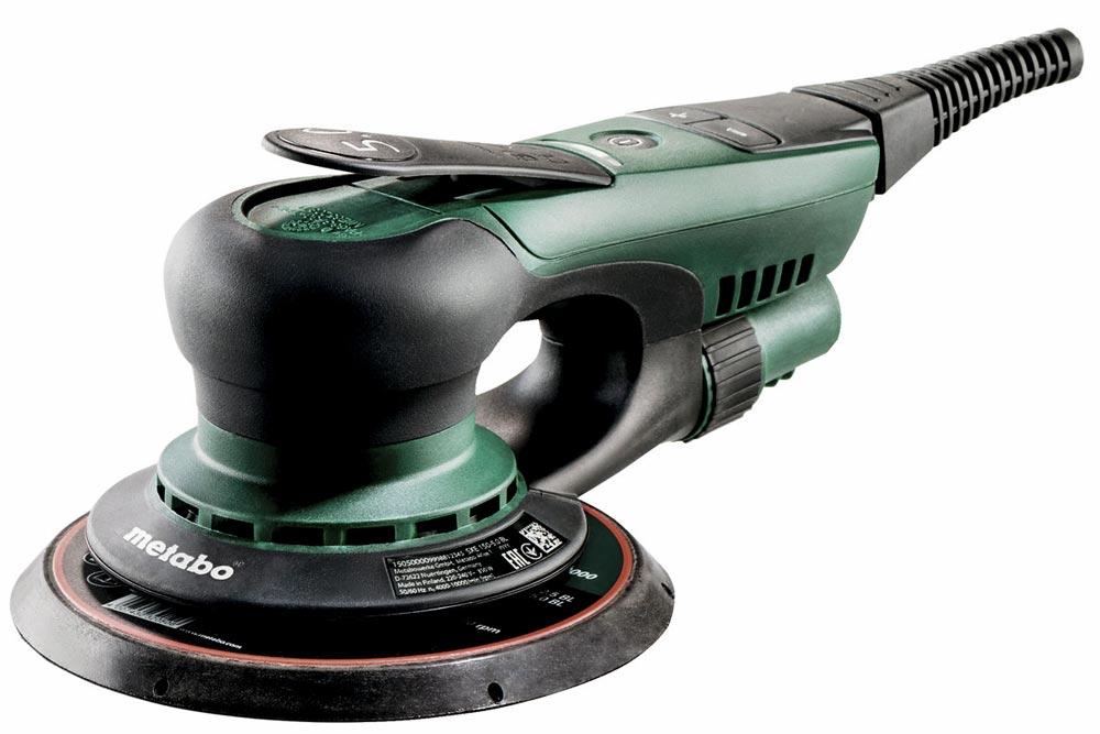 METABO Exzenterschleifer SXE 150-5.0 BL 350 Watt im Metaloc-Koffer