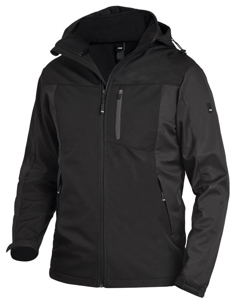 Softshelljacke JANNIK Größe L anthrazit/schwarz